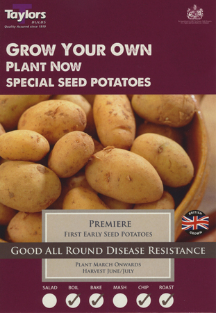 10 PREMIERE SEED POTATOES