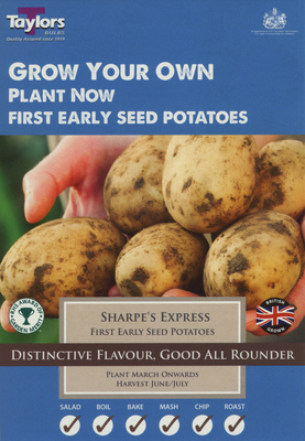 10 SHARPE`S EXPRESS SEED POTATOES