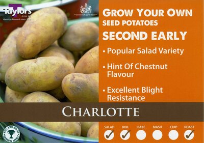 2KG SEED POTATO BAG - CHARLOTTE