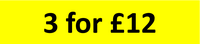 3 for £12