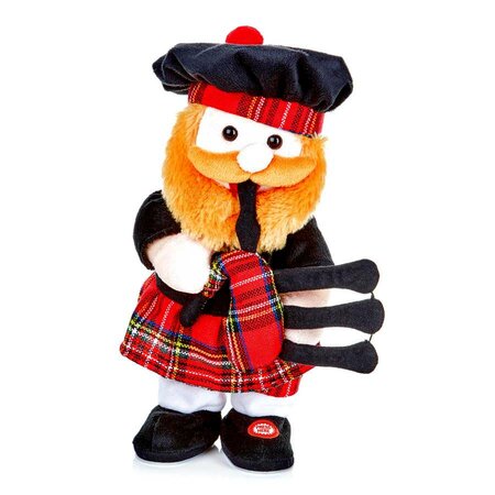 34CM ANIMATED PIPING SCOTSMAN