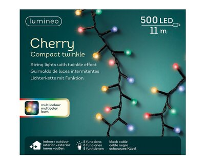 LED CHERRY LIGHTS OUTDOOR - MULTI-COLOURED - image 2