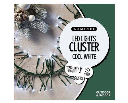 LED CLUSTER COOL WHITE LIGHTS - 1000CM - image 3