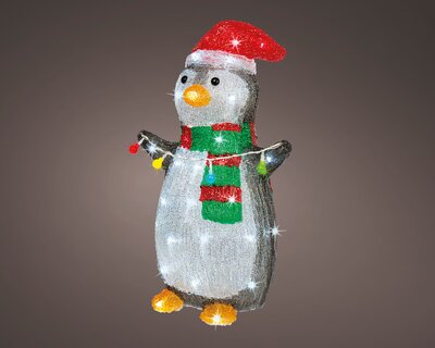 LED PENGUIN WITH FLASHING EFFECT - image 1