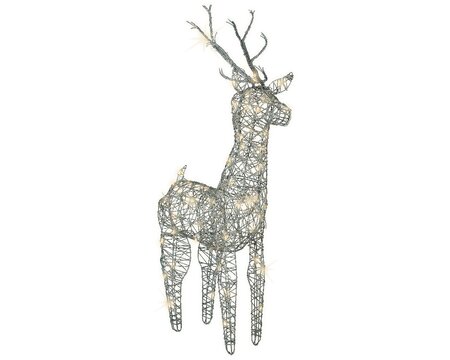 LED WICKER DEER - 104CM - image 3