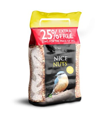 NICE NUTS 25% FOC - 2.5KG PNUTS