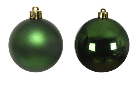 SHINY-MATT MIXED BAUBLES - image 1