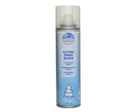 SILVER SPRAY GLITTER - image 1