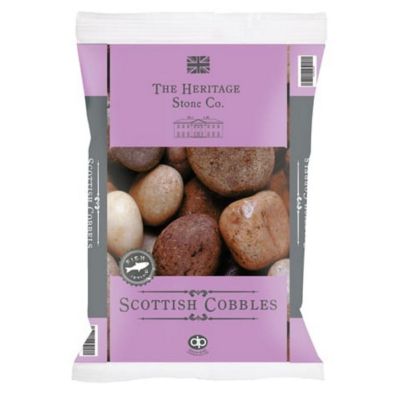 THE HERITAGE STONE CO. SCOTTISH COBBLES 50-75MM